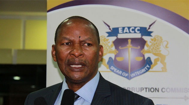 KENYA'S ETHICS AND ANTI CORRUPTION COMMISSION TO SUSPEND CEO