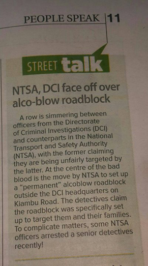 Coward Uhuru Recalls Alcoblow After DCI/NTSA Conflict