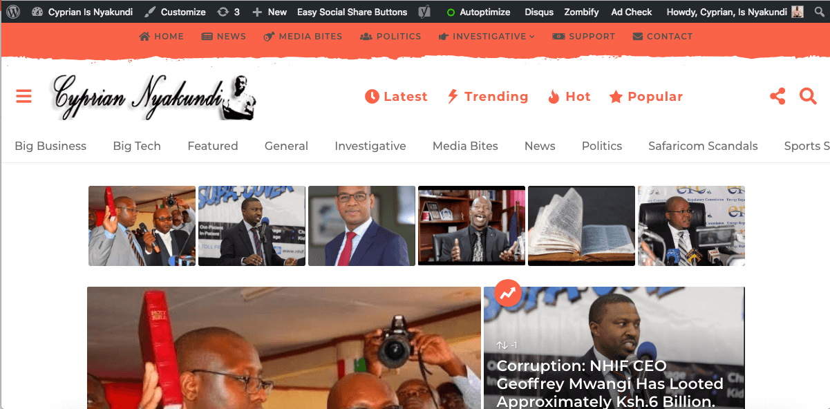 Statement: Consistent DDOS Attacks And Attempted Hacking of Cyprian Nyakundi's Blog