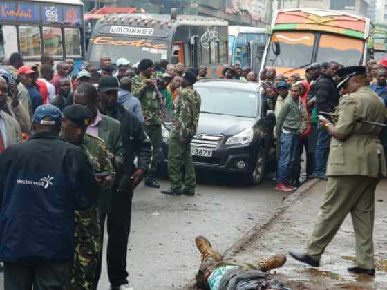 Tout Shot By Police In Kisauni