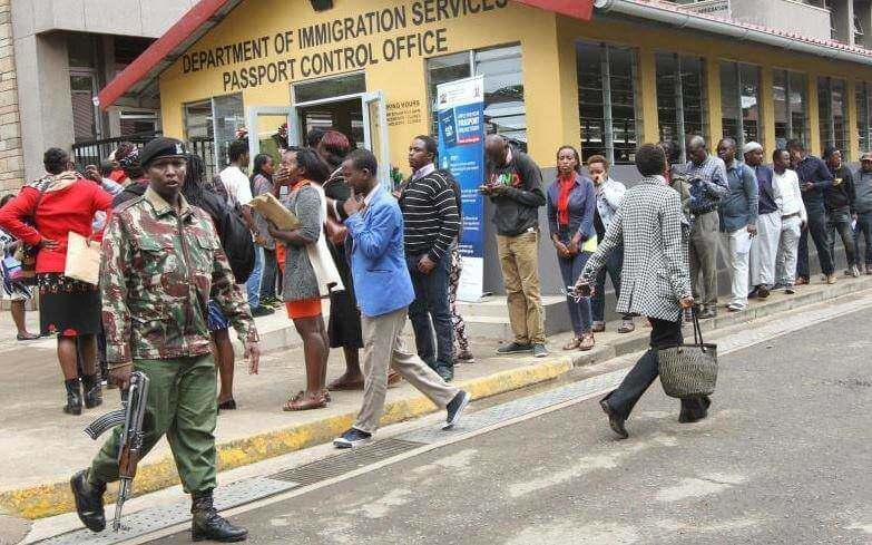 Staff At The National Registration Of Persons Exposed For Openly Asking For Bribes From The Public