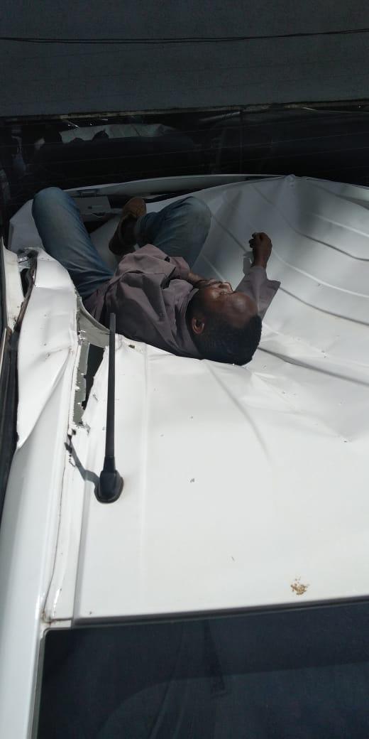 Developing Story: Man Attempts Suicide By Jumping Off The 7th Floor Of Diamond Plaza [PHOTOS]