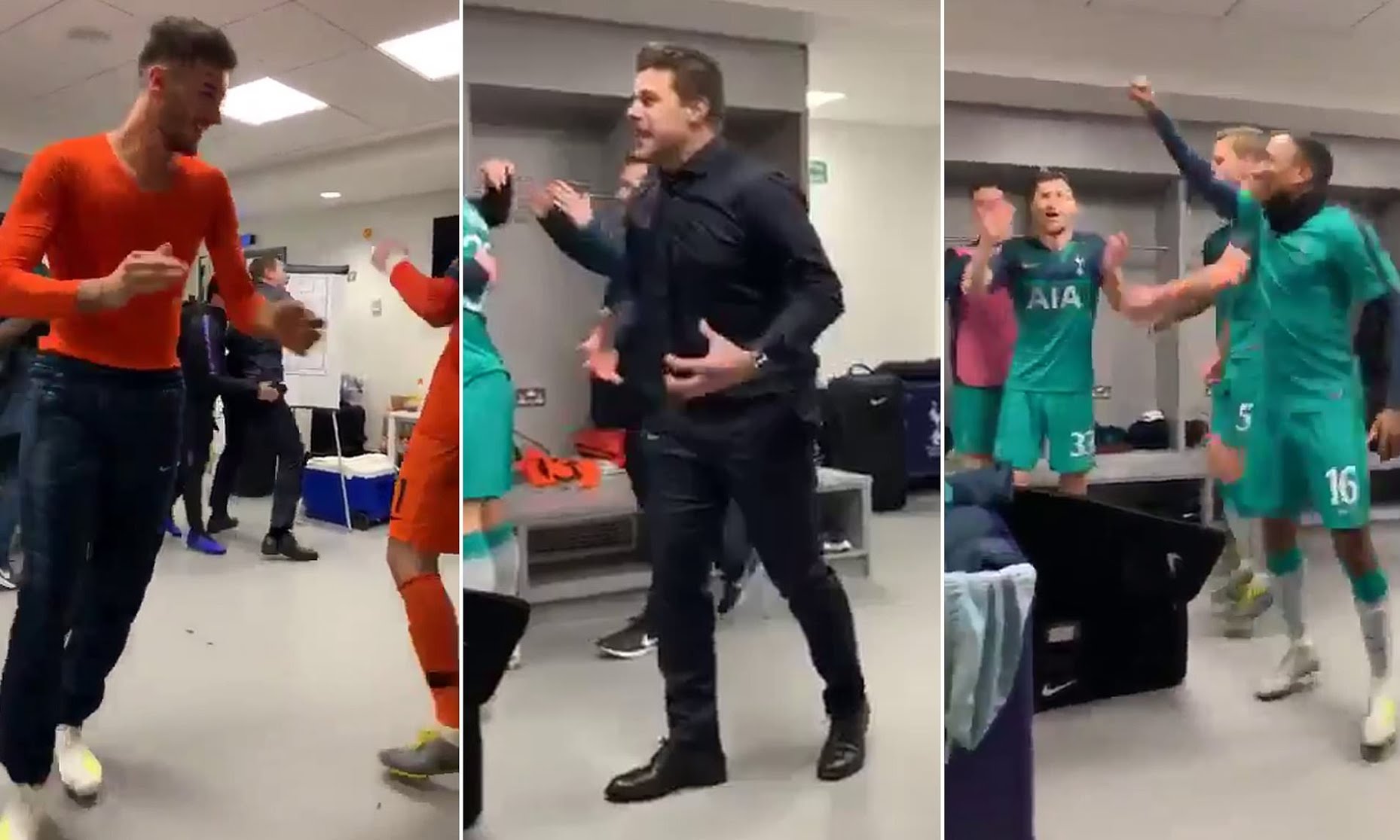 Watch: Victor Wanyama's teammates celebrate iconic Champions League victory in the dressing room