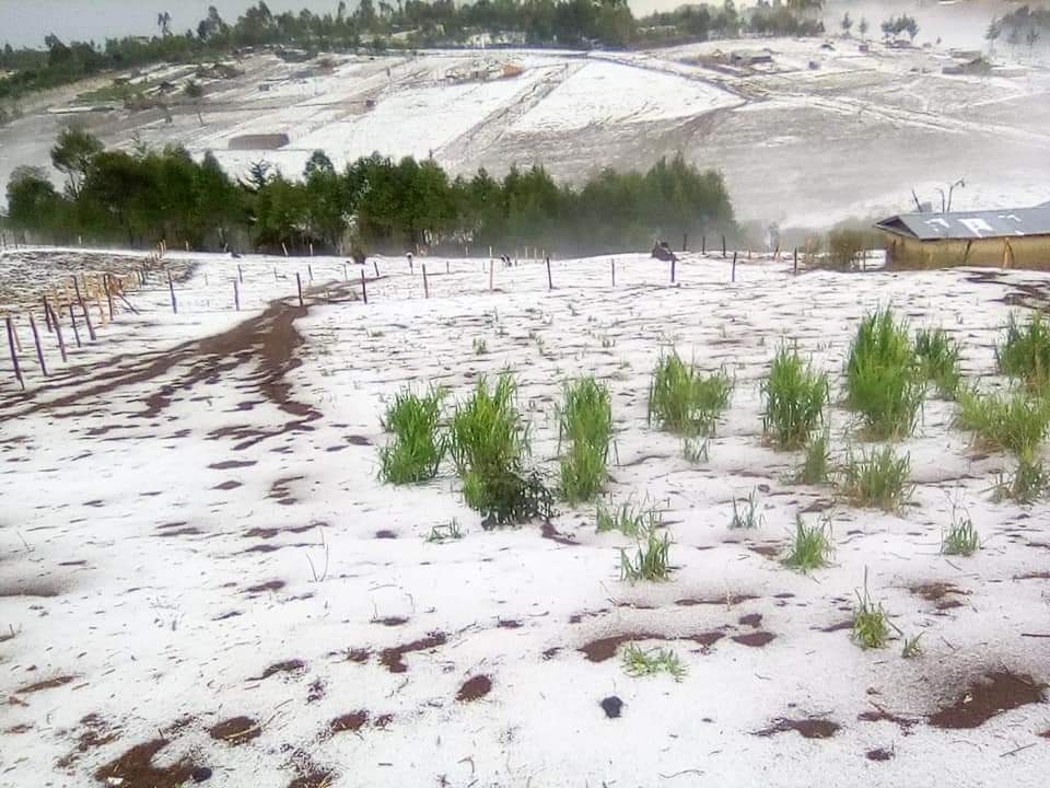 Photos: It Is Snowing In Kenya