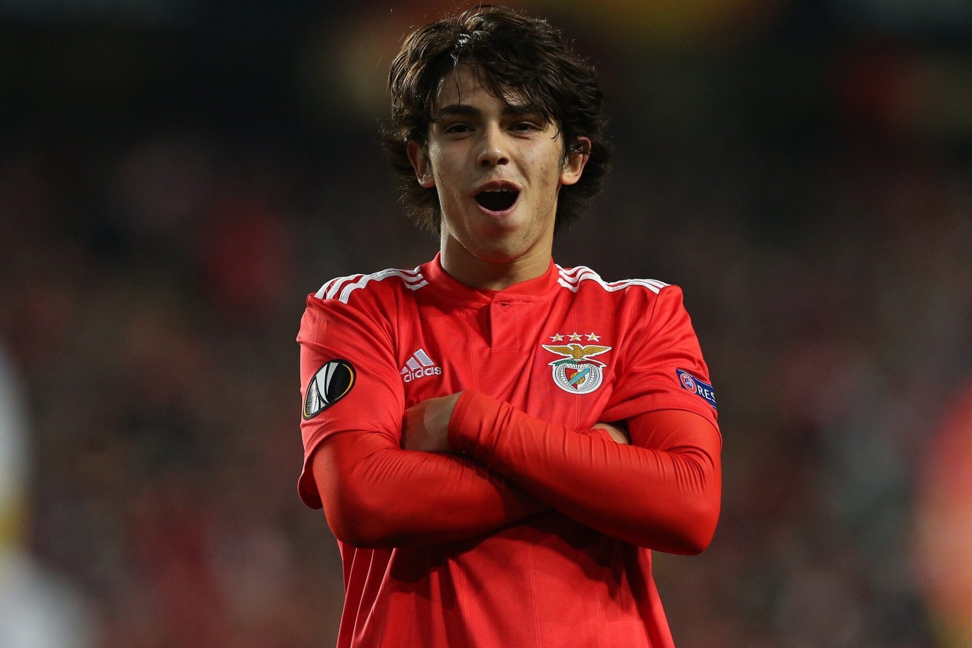 Video: 19-year-old Benfica star Joao Felix scores history-making hat-trick in the Europa League