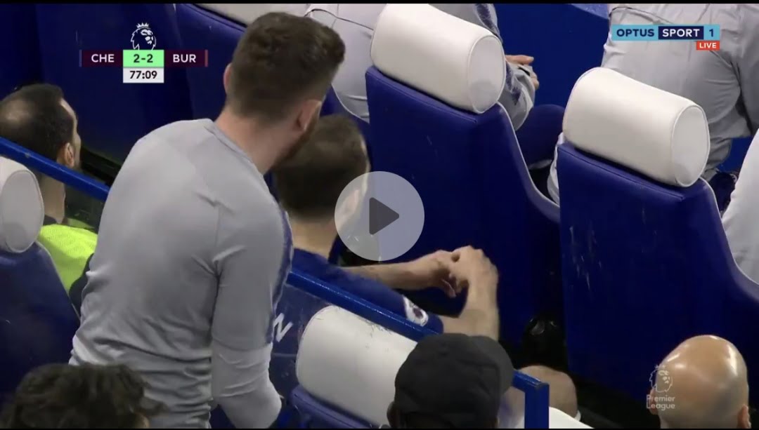 Video: Watch Gonzalo Higuain's furious reaction to being substituted as Chelsea painfully drew with Burnley
