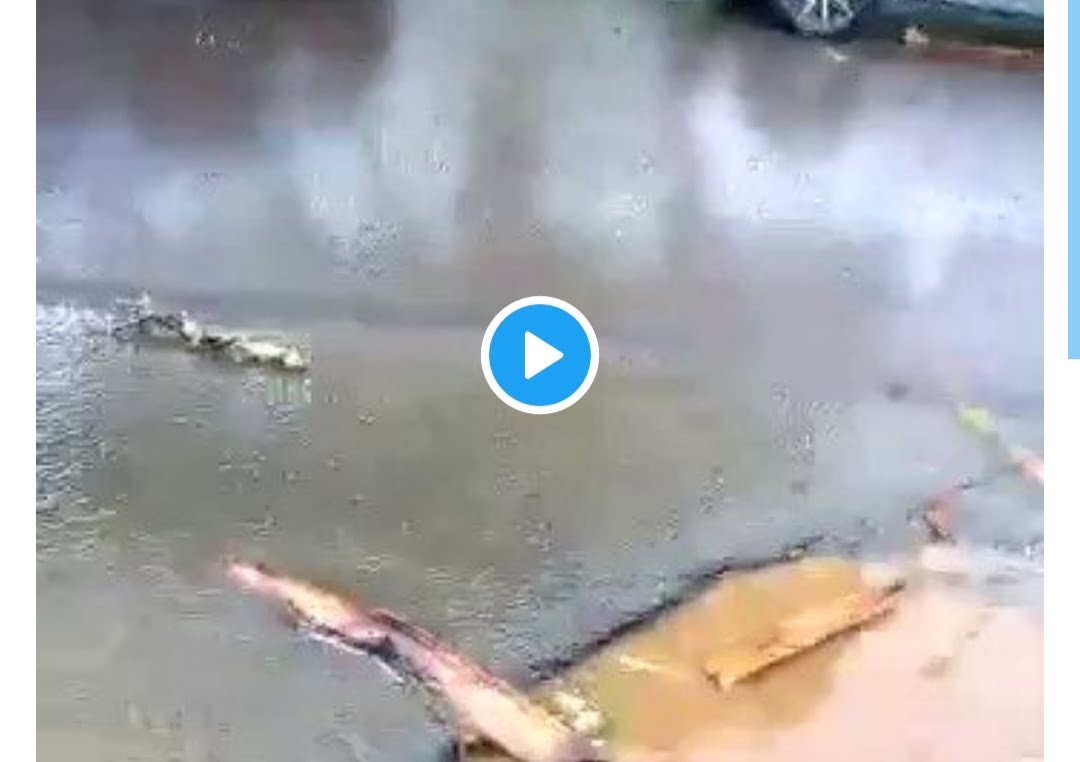 Cyclone Kenneth: Video Shows Tanzania Police Rescuing A Man Who Was Being Swept By Floods