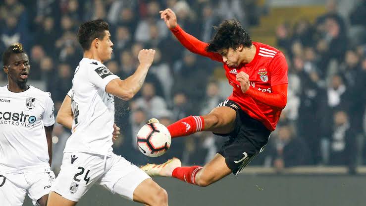 Video: Emotional moment as Europe's newest wonderkid Joao Felix celebrates his latest goal with younger brother