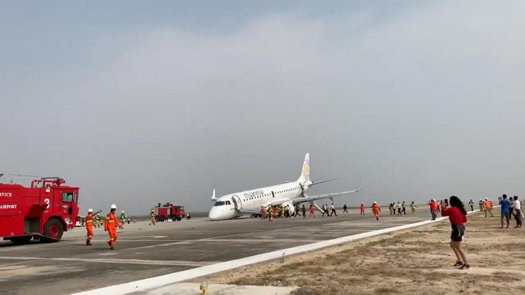 Plane Crash In Myanmar