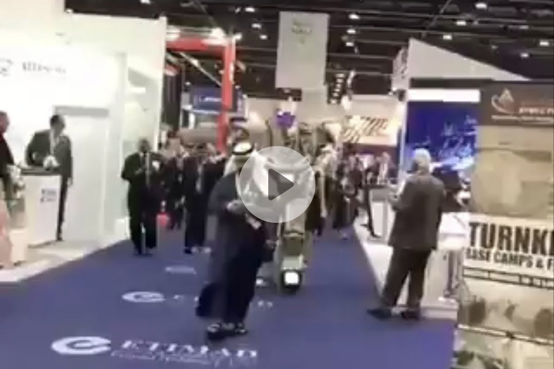 INCREDIBLE VIDEO: Arabs Invent Fully Robotic Bodyguards