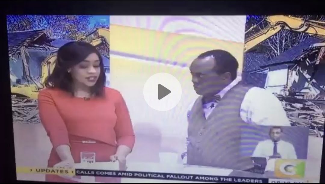 EMBARASSING VIDEO: Jeff Koinange Uses Explicit Language On LIVE TV
