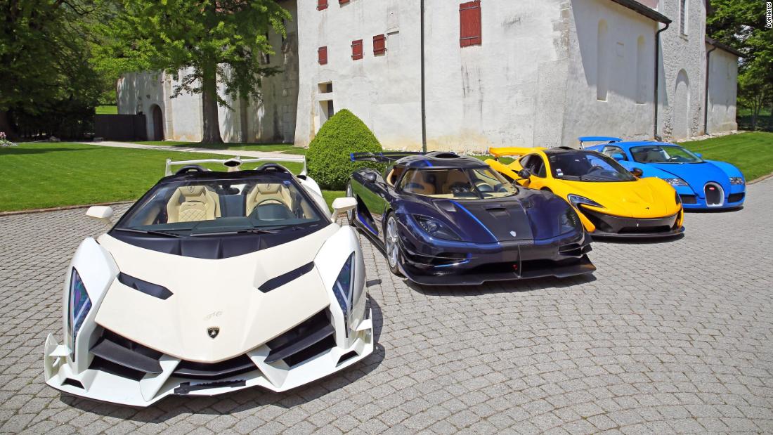 Vice President’s Kshs. 1.3 Billion Supercars Collection To Be Auctioned