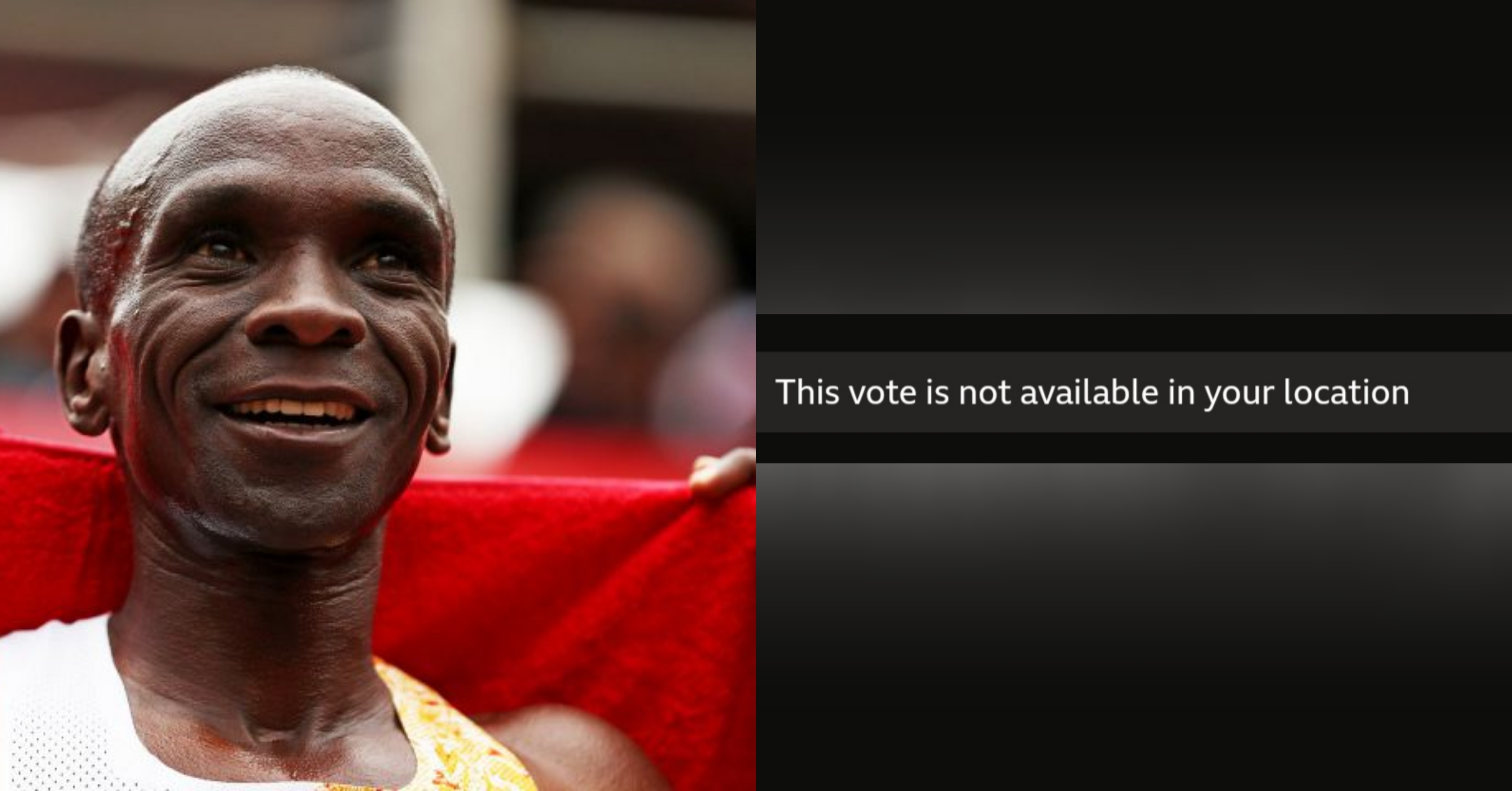 Kenyans Fume for Not Being Able to Vote for Eliud Kipchoge