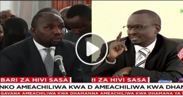 WATCH: Moment Chief Magistrate Douglas Ogoti Schooled Amateurish Murkomen In Court
