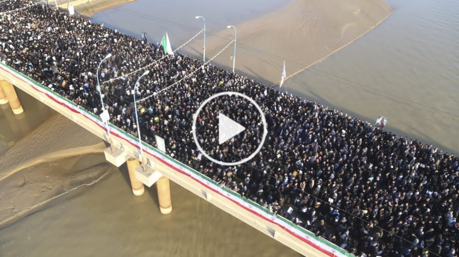 VIDEO: World's Biggest Funeral? Thousands flood Iranian streets as Qassem Soleimani funeral gets underway