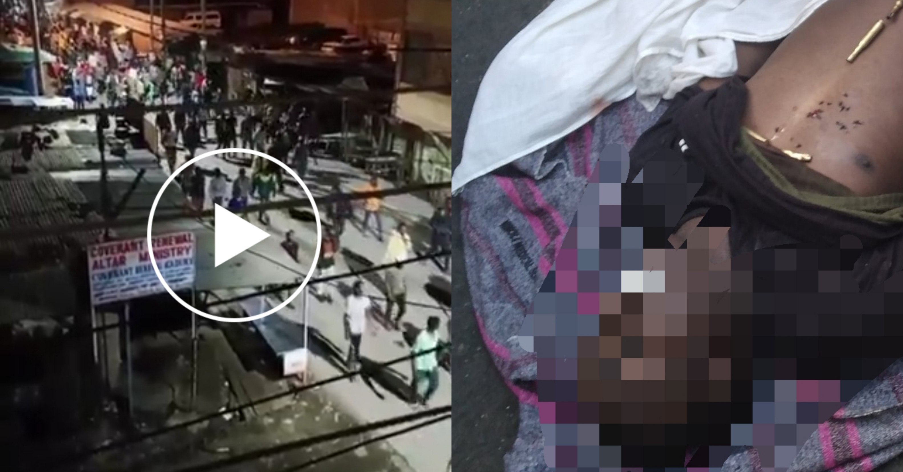 VIDEO: Angry Kasarani residents march to police station carrying body of protester killed in bloody demos