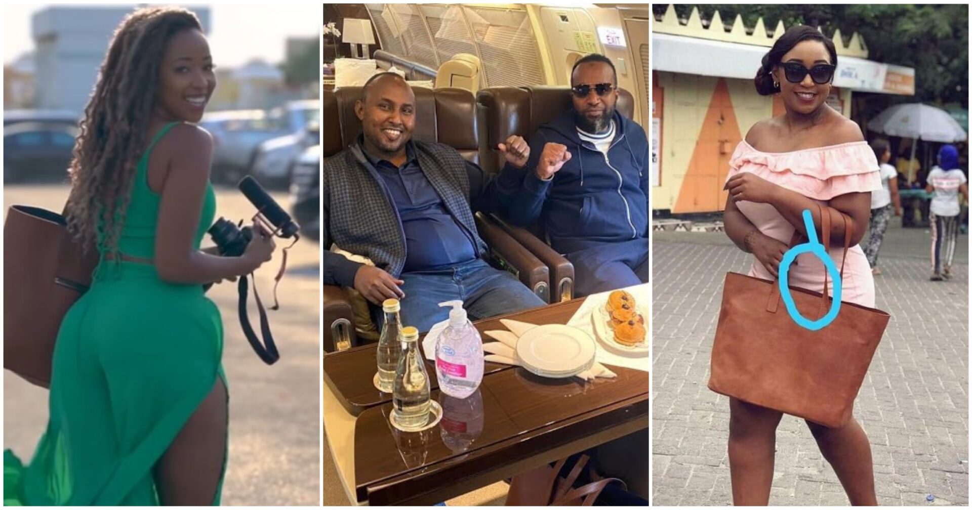 CONFIRMED: Mystery Woman In Joho's Private Private Jet To Dubai Revealed