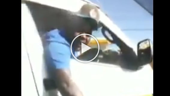 HUMBLED BY THE LAW: Notorious Matatu Driver Caught Breaking Someone's Windscreen On Camera Arrested [VIDEO]