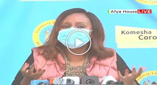 Health CAS Mercy Mwangangi Caught Blatantly Lying About Kenya's COVID-19 Vaccination Numbers
