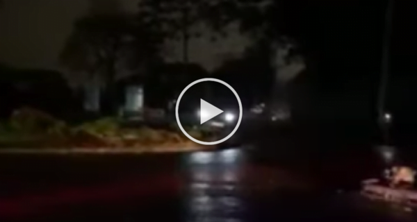 VIDEO: Drunk Range Rover Driver Goes On Midnight Drift Along Eldama Ravine Roundabout