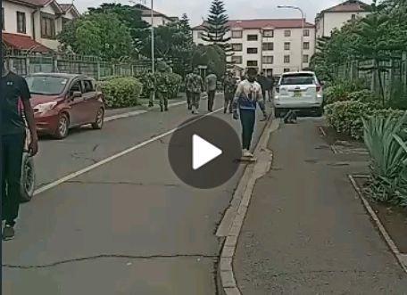 Rogue NCWSC Agents Storm Into Nyayo Embakasi Estate In Company of Police