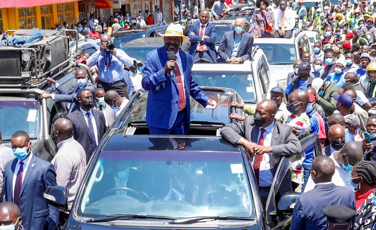 Governor Lee Kinyanjui Abandons Man Knocked Down By Speeding Campaign Vehicle