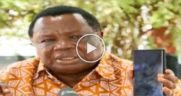 VIDEO: COTU Boss Francis Atwoli Shows Explicit Footage Of A Woman Facing Mistreatment In Saudi Arabia