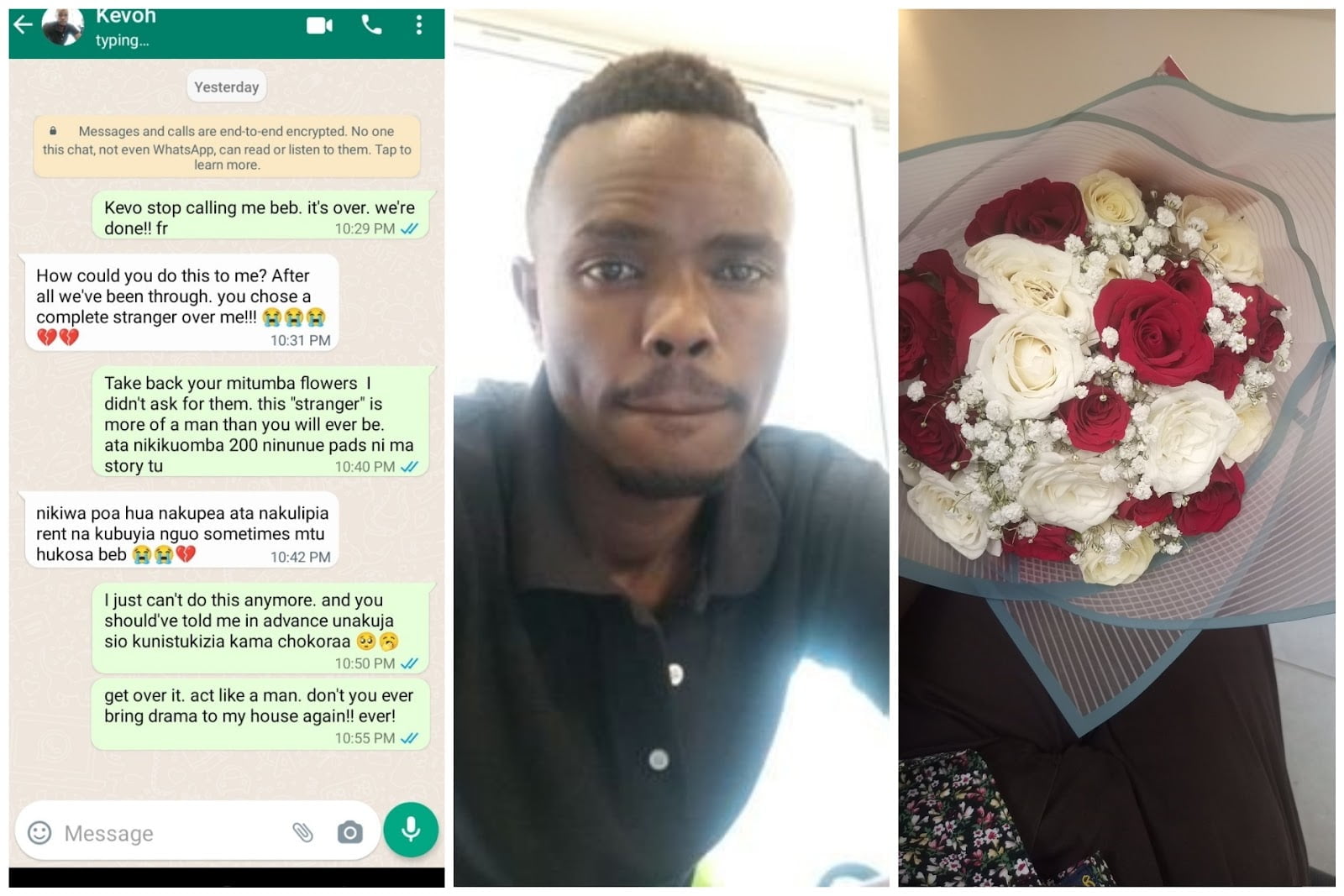 Kevin Mboya: A man, a bouquet of flowers and a trip to Kwale