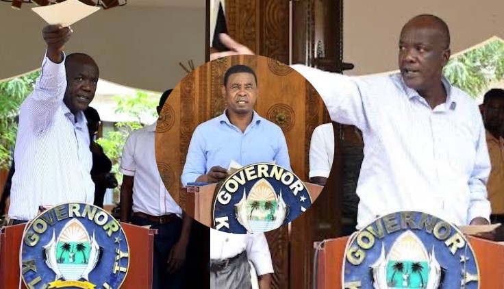 A leaked garbage tender in Mtwapa is at the centre of a fallout that led to the removal of Kilifi County Secretary Martin Mwaro.