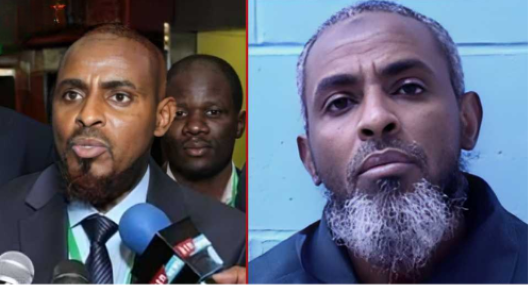 Portrait of Mohammed Abduba Dida, former Kenyan presidential candidate