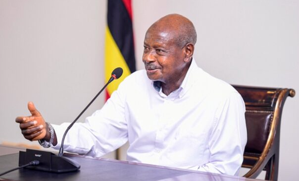 An image of President Museveni welcomes Starlink's satellite internet to Uganda, promising to bridge the digital divide and boost connectivity in underserved regions