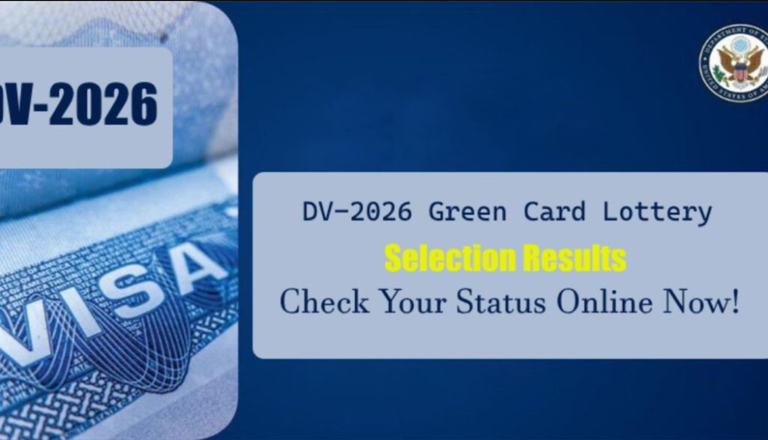 DV Lottery 2026 Results Are Out Now Here’s How to Check Your Green Card Status Online