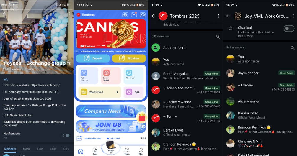 Digital investment scams like DDB, VML, and Tombras are rapidly defrauding Kenyans, echoing the recent collapse of the CBEX platform in West Africa, using deceptive promises of high returns, false media exposure, and manipulated testimonials to lure unsuspecting investors into financial ruin.