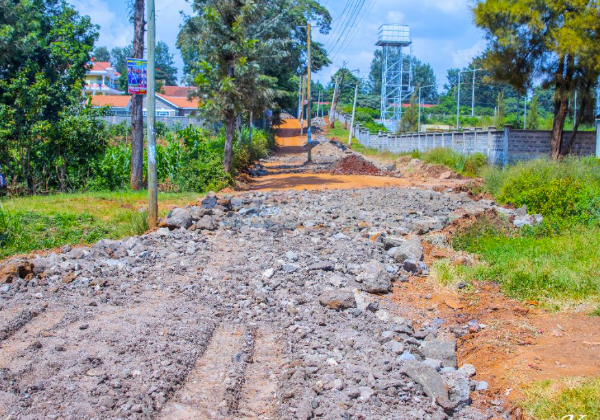 Kirigiti locals decry water disconnection over pipe damage from county roadworks, urging Kiambu leaders to restore services immediately.