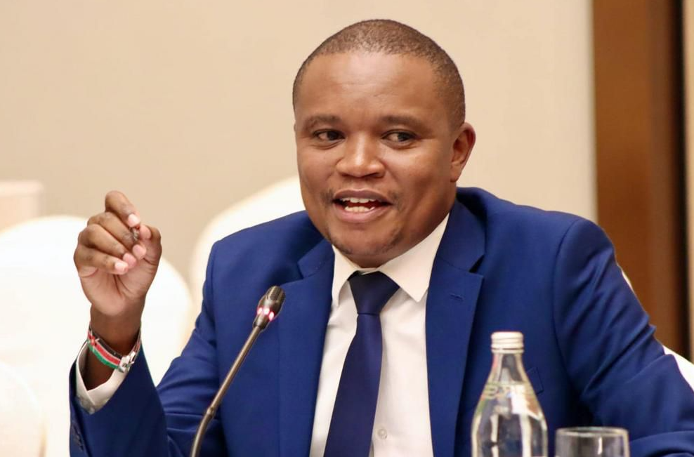 Image of Committee chair and Molo MP Kuria Kimani.