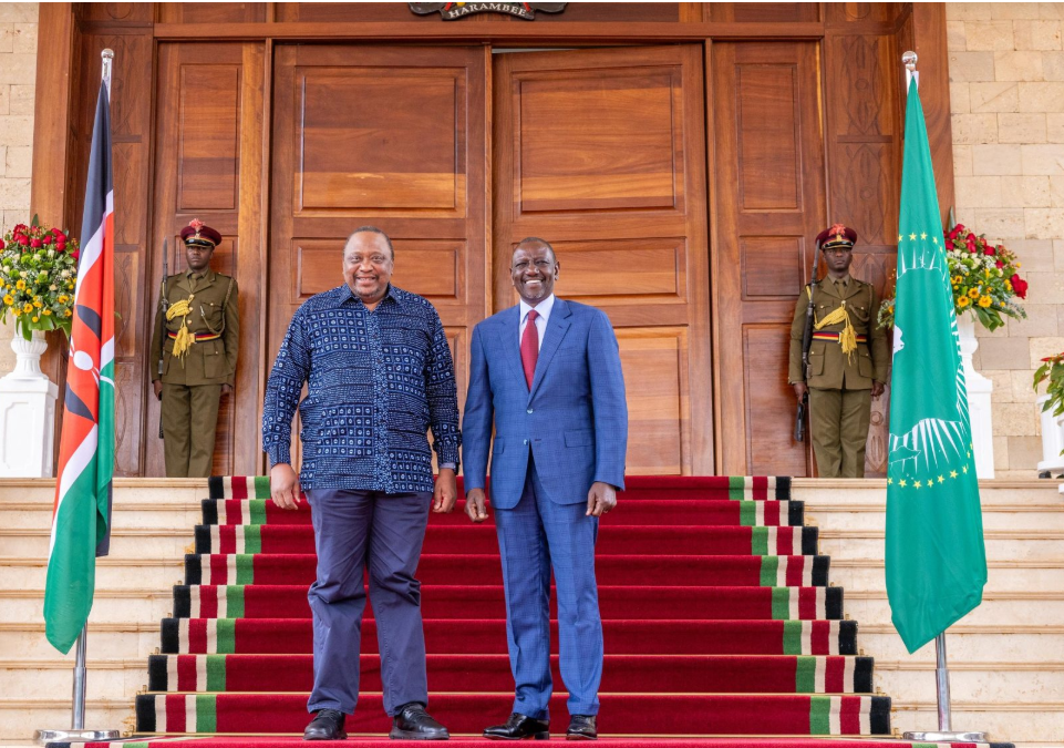 Ruto Hosts Uhuru Kenyatta in Rare Meeting Amid Deep Political Tensions