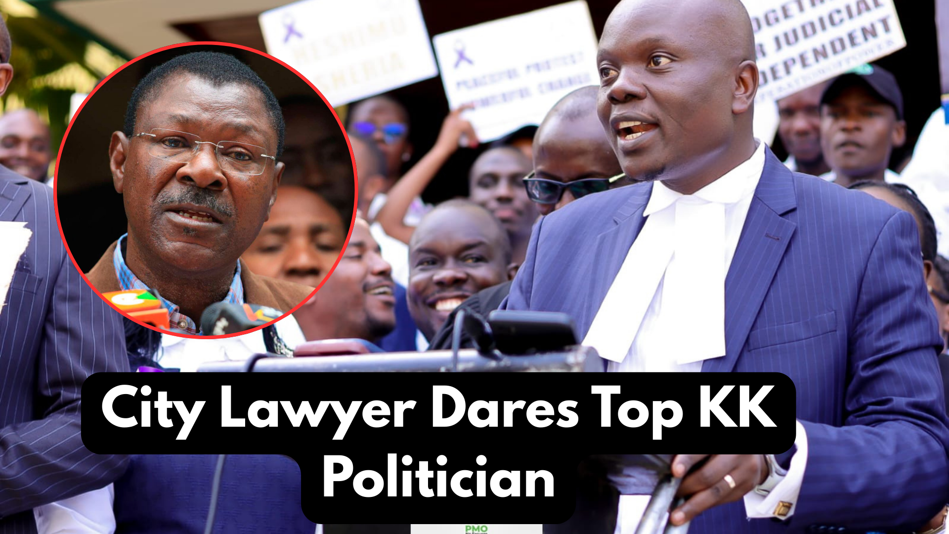 Nairobi Lawyer Peter Wanyama Tears Into Politician Moses Wetangula Over Defamation Threats