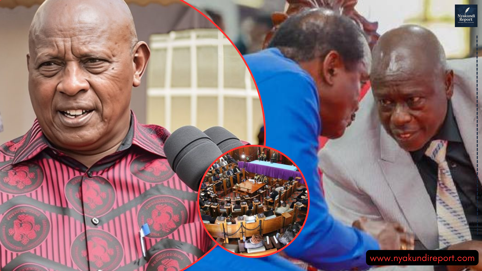 Gachagua Allies Challenge Nyeri MCAs to Impeach Governor Kahiga if He Refuses to Resign