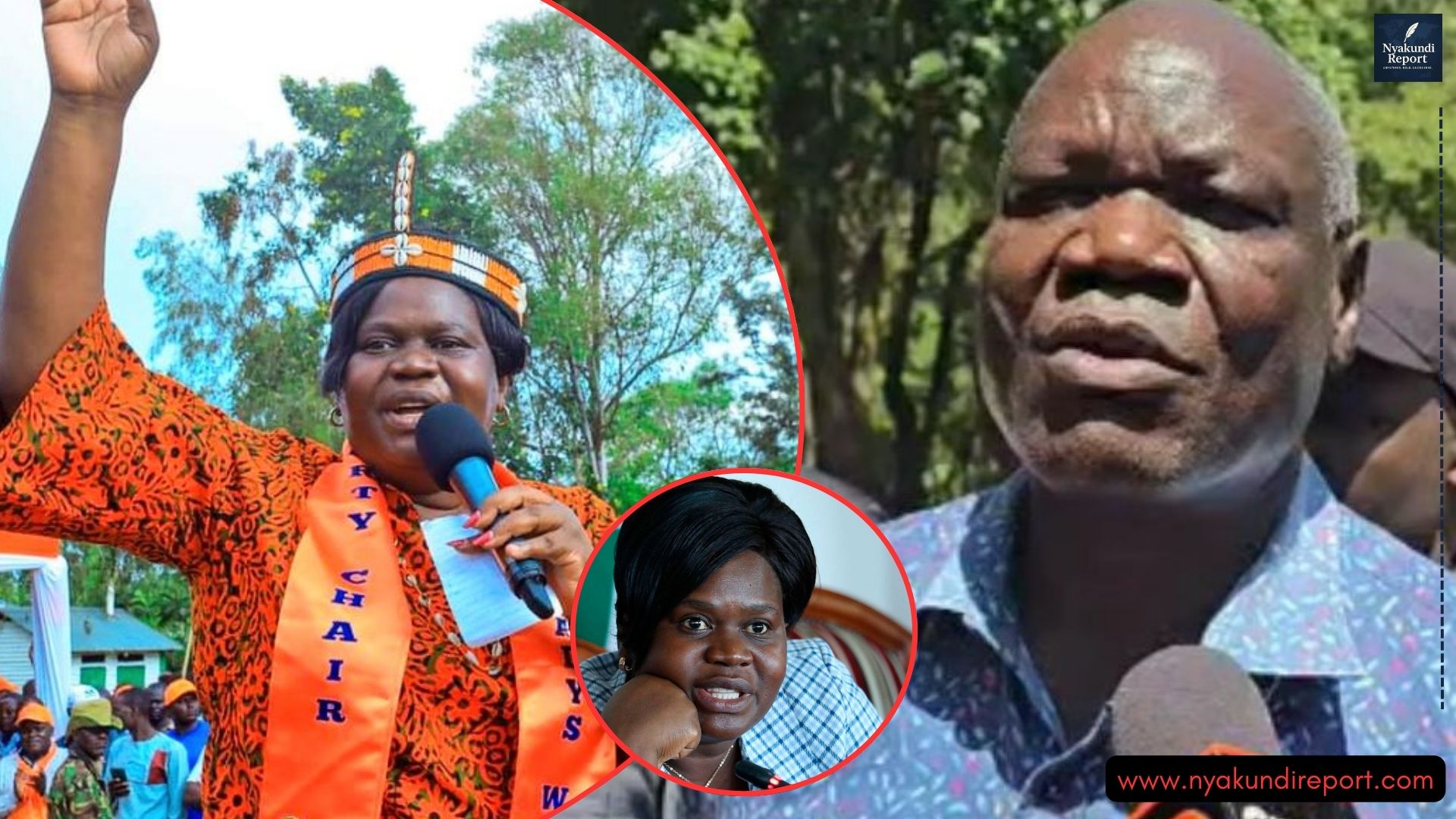 Wanga Demands Purge of Rebel County Officials in Explosive Fallout With Deputy Magwanga
