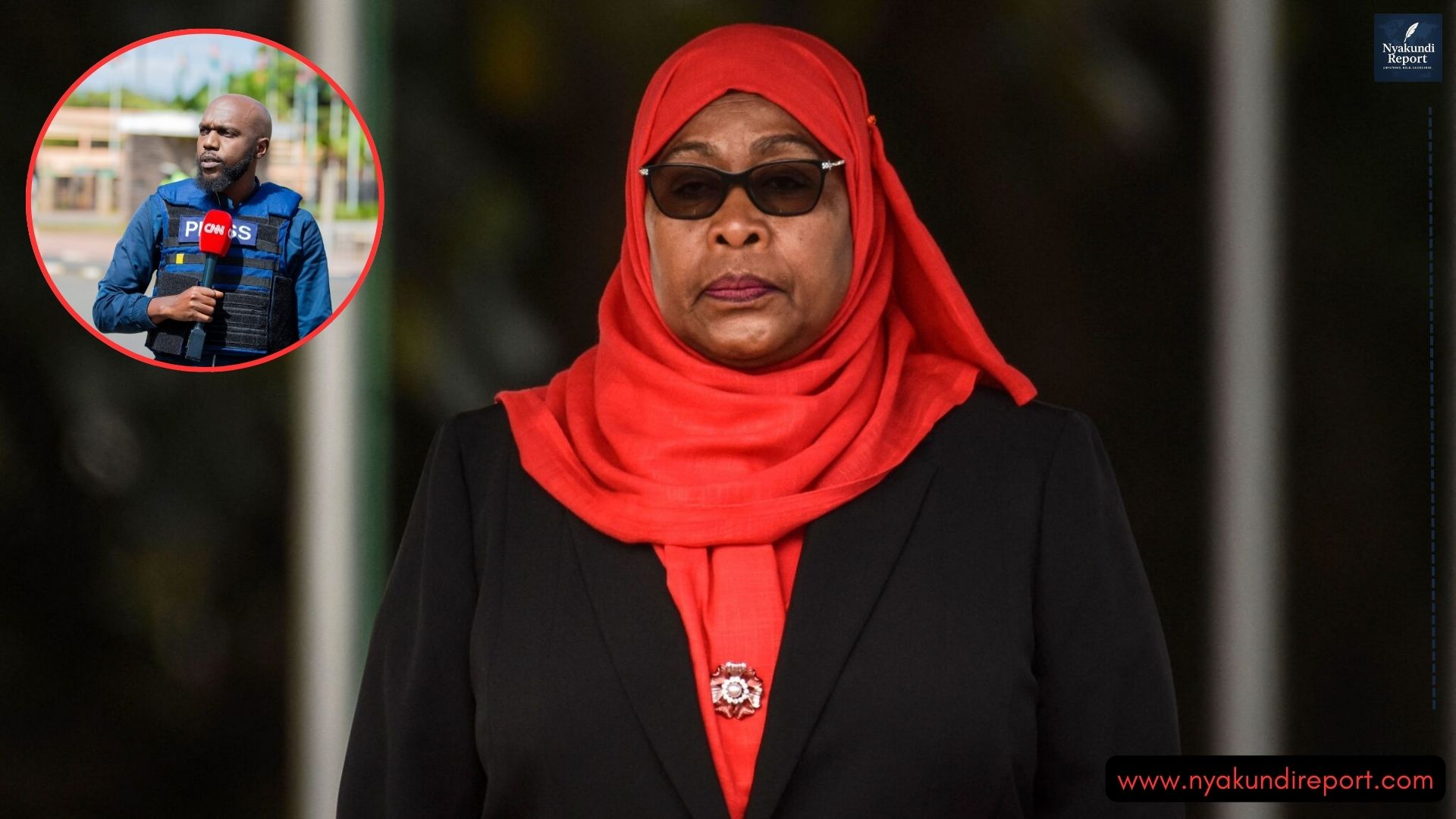 Mama Suluhu Slams CNN After Larry Madowo’s Exposé on Post Election Deaths in Tanzania