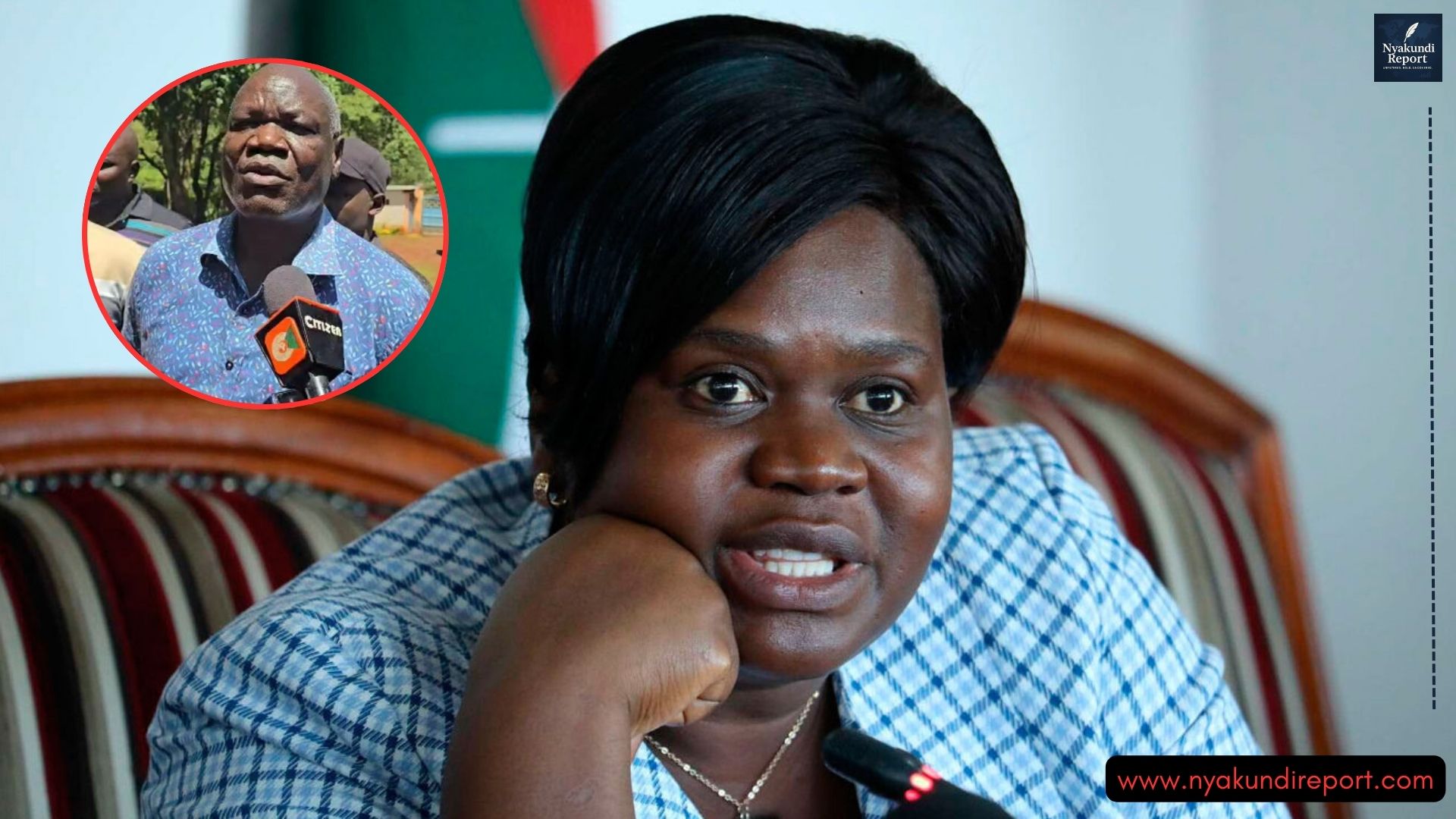 Wanga Demands Purge of Rebel County Officials in Explosive Fallout With Deputy Magwanga