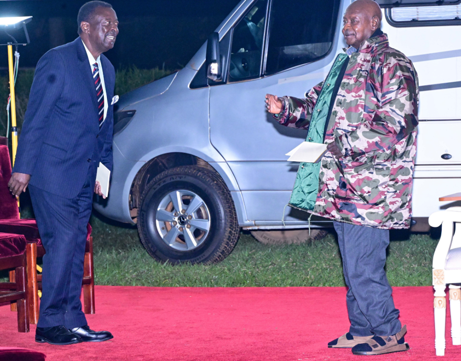 Kenyan Foreign Affairs CS Musalia Mudavadi met with Ugandan President Yoweri Museveni