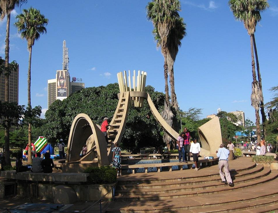 An image showing part of Uhuru Park