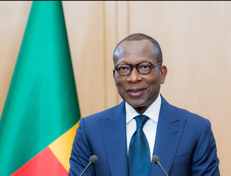 An image showing the president of Benin, Patrice Talon
