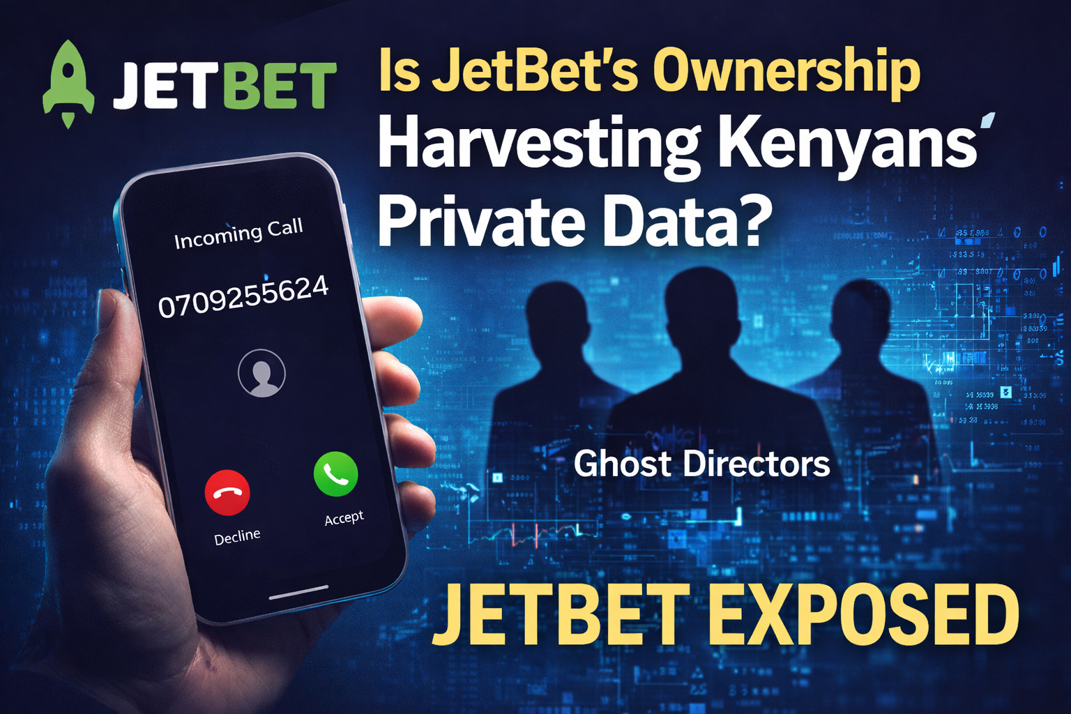 Why operate jetbe.ke and jetbet.co.ke with different contact persons?