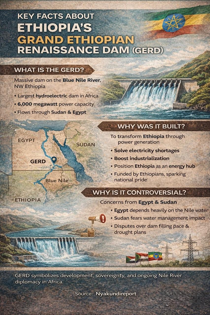 Key Facts About Ethiopia’s Grand Ethiopian Renaissance Dam (GERD)
