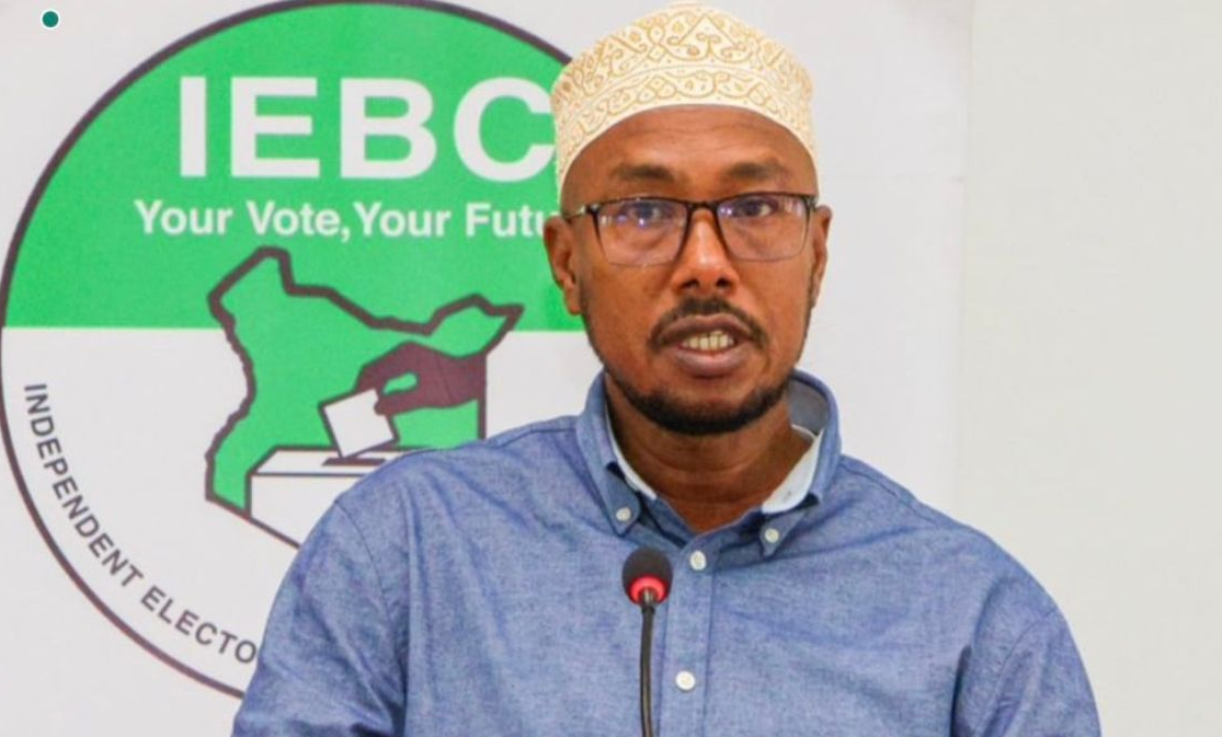 An image of the former IEBC CEO Marjan Hussein Marjan