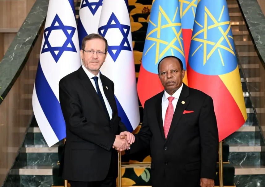 Israeli President Isaac Herzog Visits Ethiopia to Strengthen Bilateral Ties