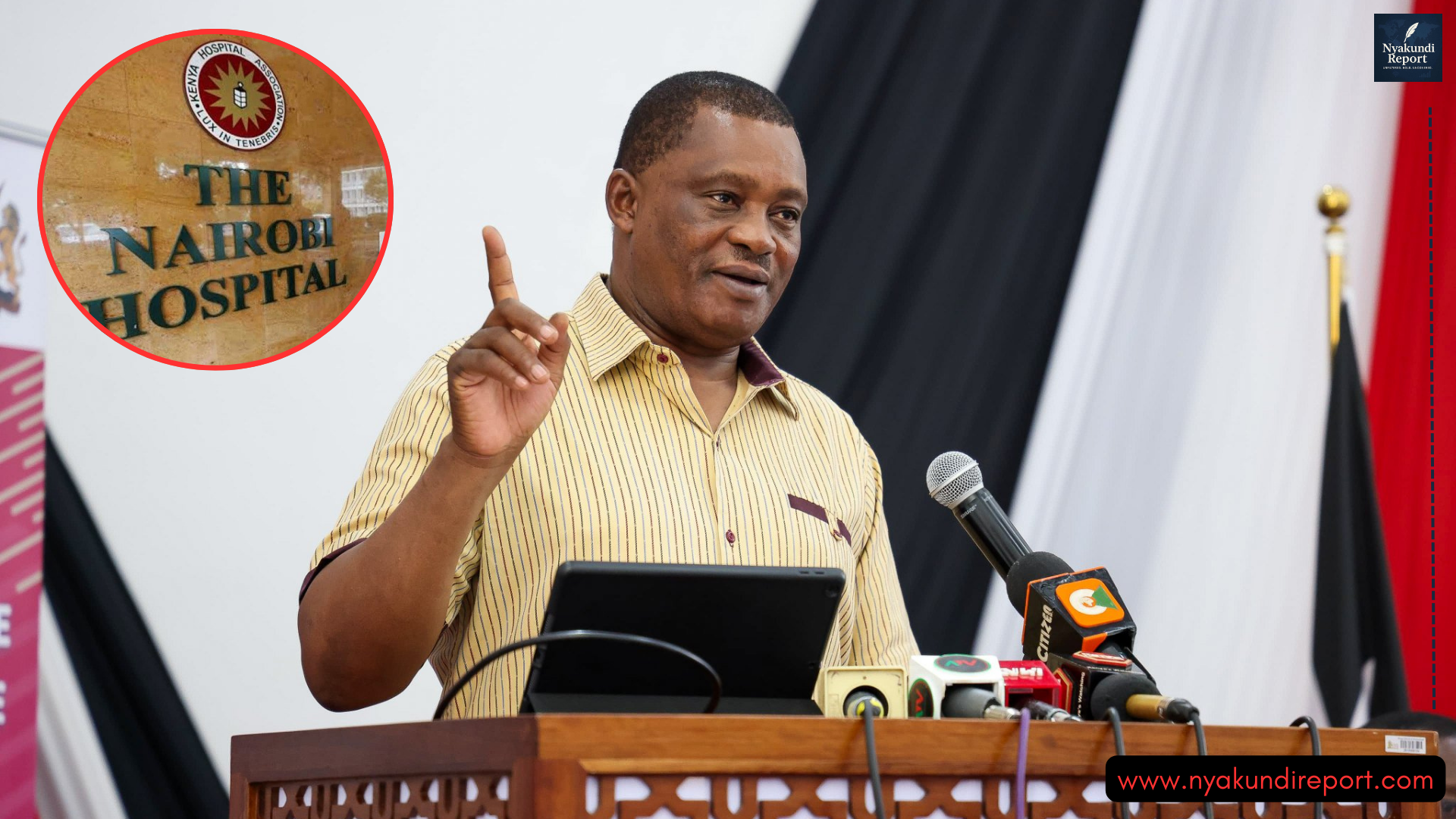 Plot To Take Over Nairobi Hospital Raises Alarm as Muturi Accuses State of Intimidation and Coercion
