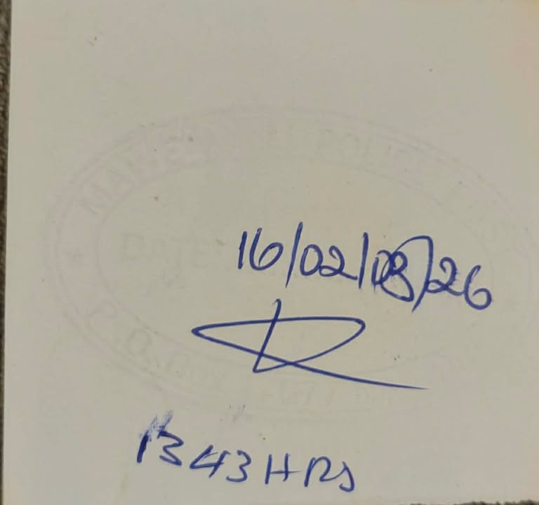 A police Occurrence Book entry documenting a formal complaint lodged regarding an unpaid or delayed furniture order at Morara Home Furniture